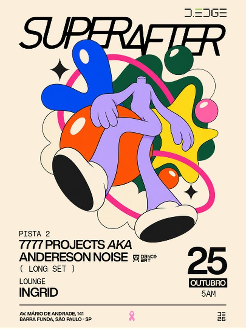 Source image — SUPERAFTER D-EDGE SP pres.: P2: 7777 PROJECTS aka ANDERESON NOISE (LONG SET) // LOUNGE: INGRID