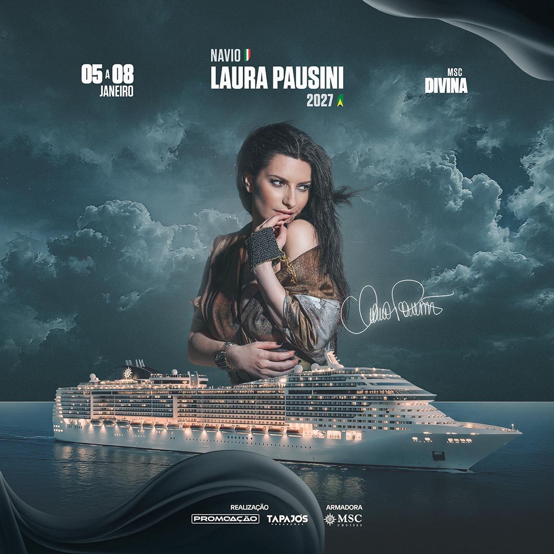 Imagem da fonte — Ana Carolina — Turnê 25 Anas — Navio Laura Pausini