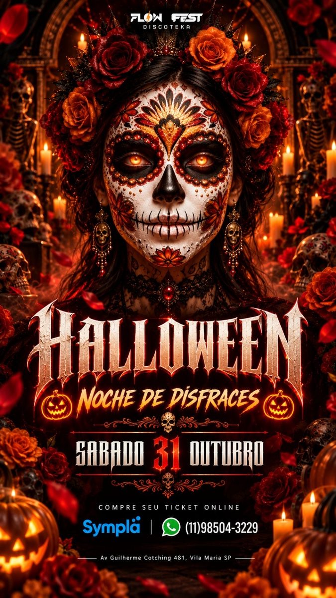 Imagen de la fuente — HALLOWEEN - NOCHE DE DISFRACES - FLOW FEST