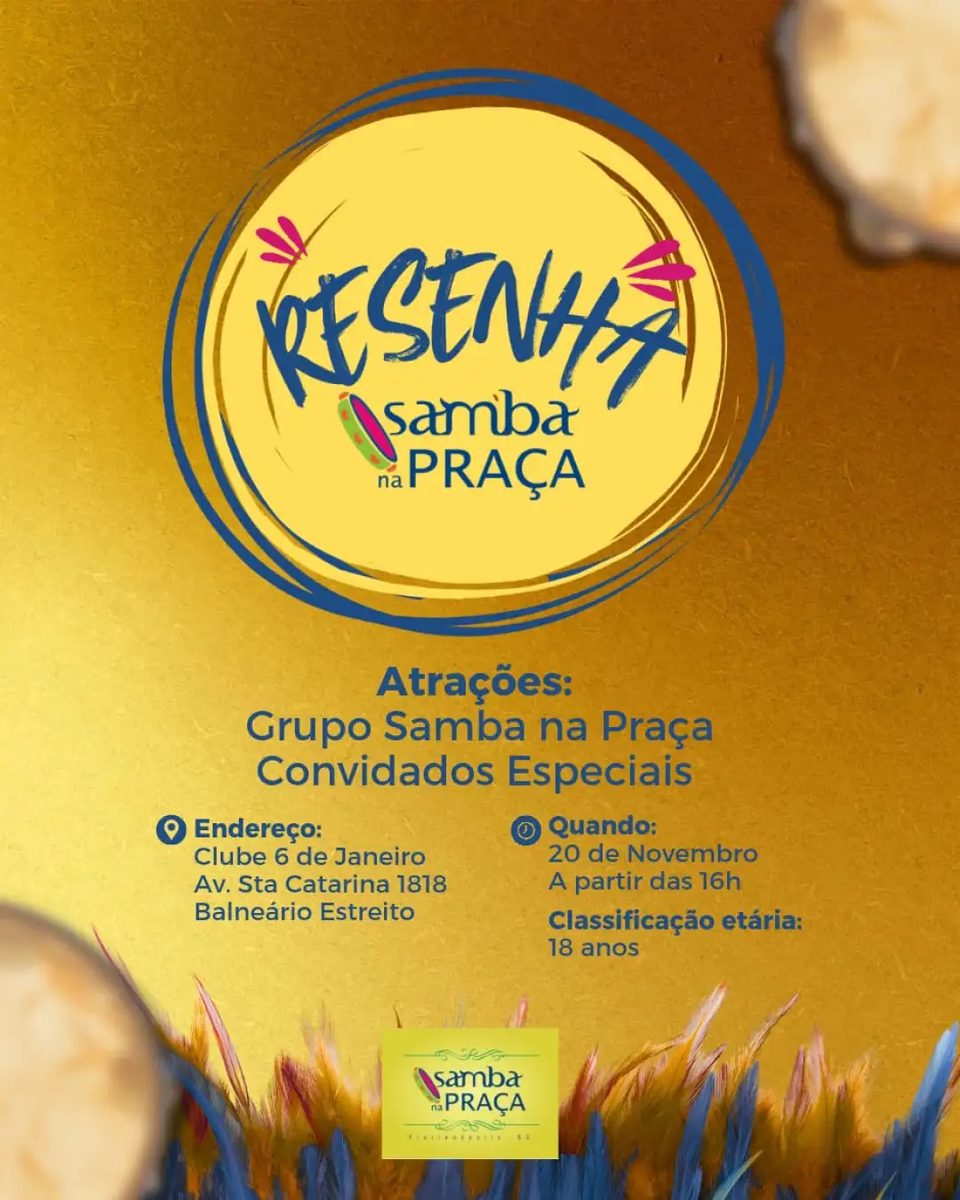 Imagem da fonte — Resenha Samba na Praça