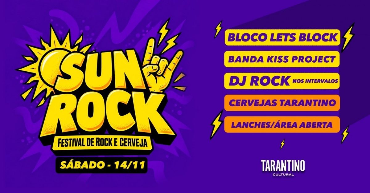 Bild der Quelle — Sun Rock: Bloco Lets Block & Kiss Project