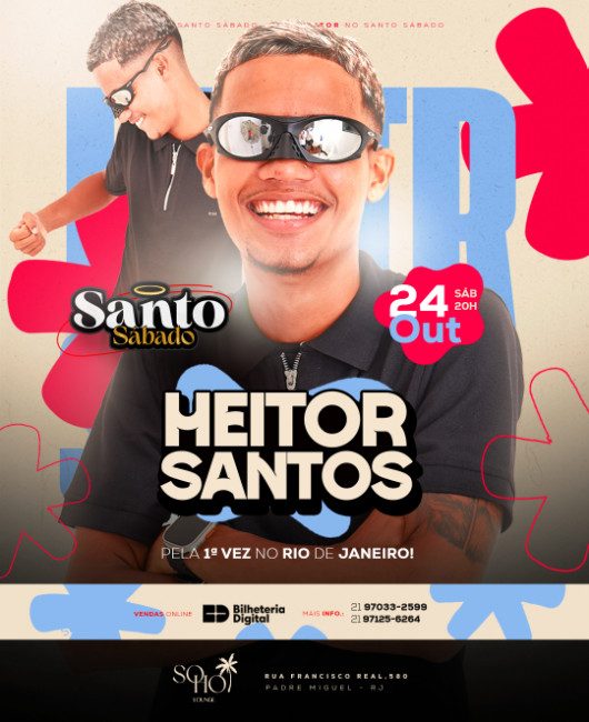 출처 이미지 — Heitor Santos - Santo Sábado