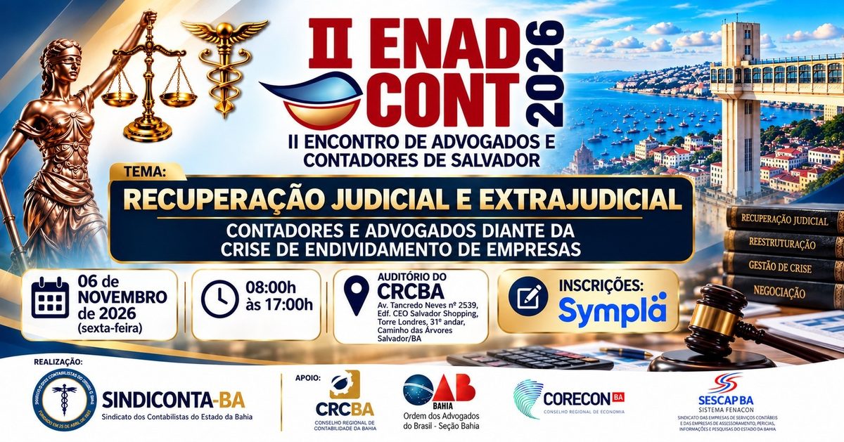 Bild der Quelle — II ENCONTRO DE ADVOGADOS E CONTADORES DE SALVADOR