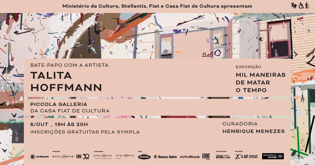 Imagem da fonte — Mil maneiras de matar o tempo | Bate-papo com a artista Talita Hoffmann
