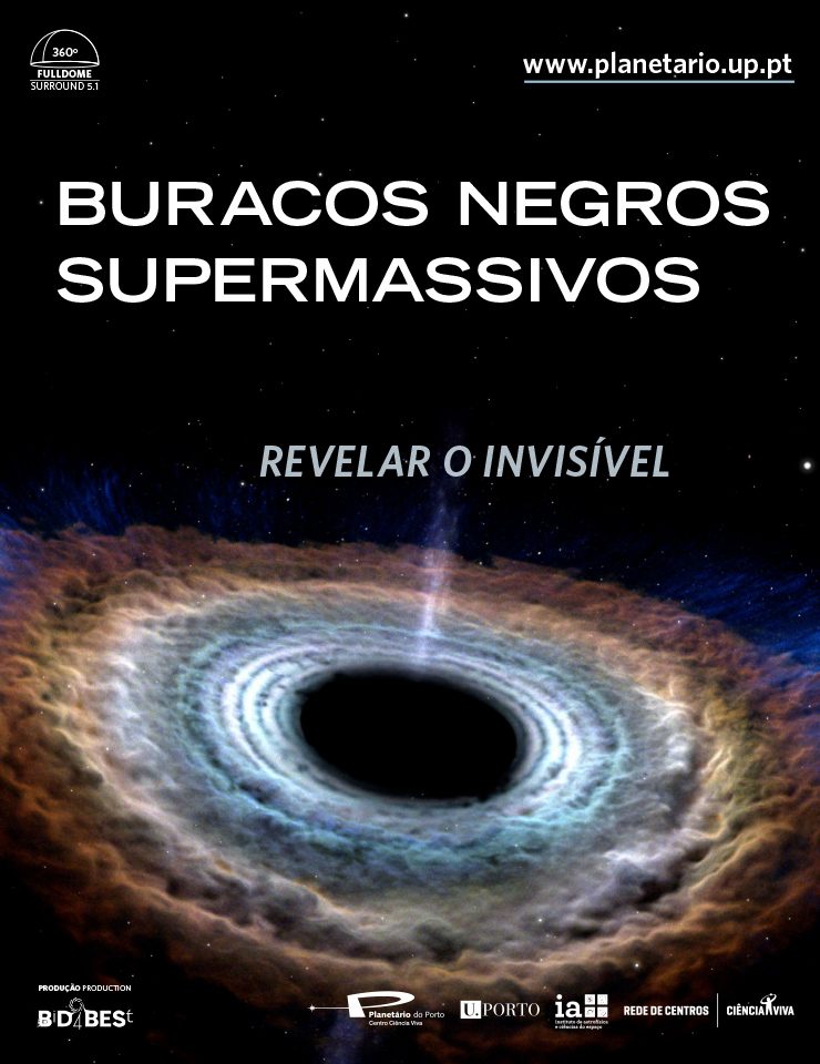 Source image — Planetário do Porto: Buracos Negros Supermassivos