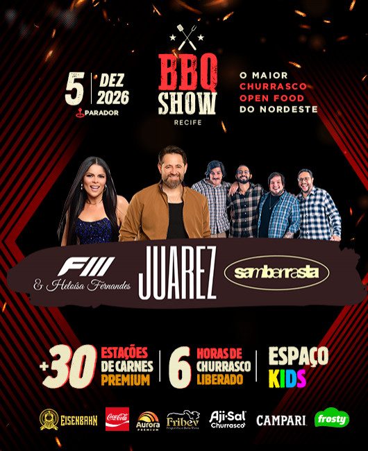 Imagem da fonte — FESTIVAL BBQ SHOW 2026 - RECIFE