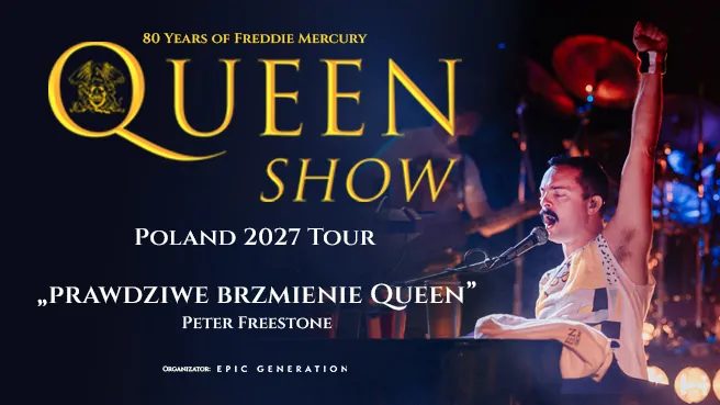 Image de la source — Queenshow – Poland 2027 Tour: 80 Years of Freddie Mercury