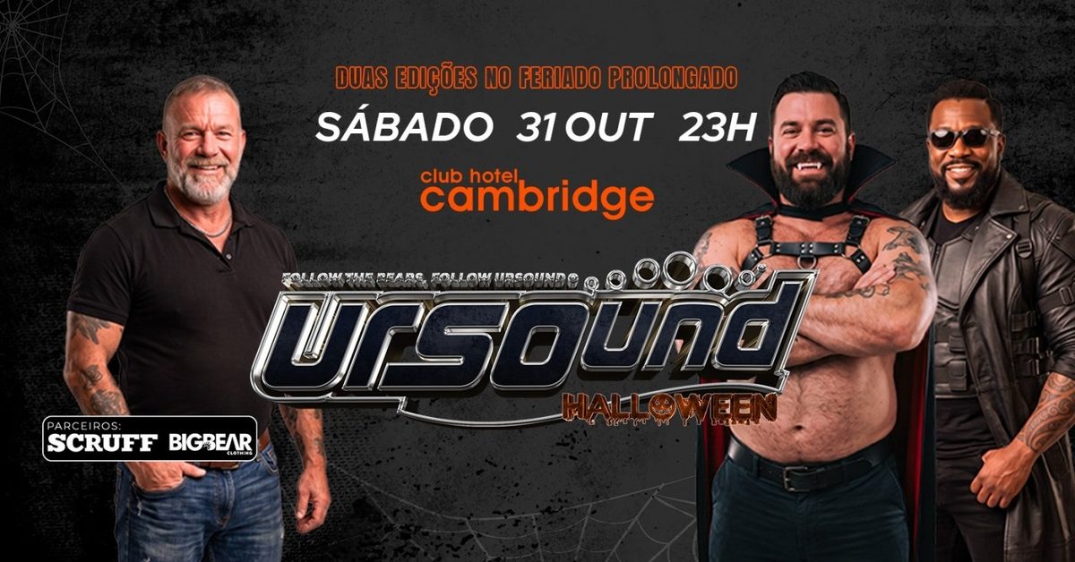 Source image — URSOUND - SÁBADO, 31 de Outubro de 2026, a partir das 23h no Club Hotel Cambridge