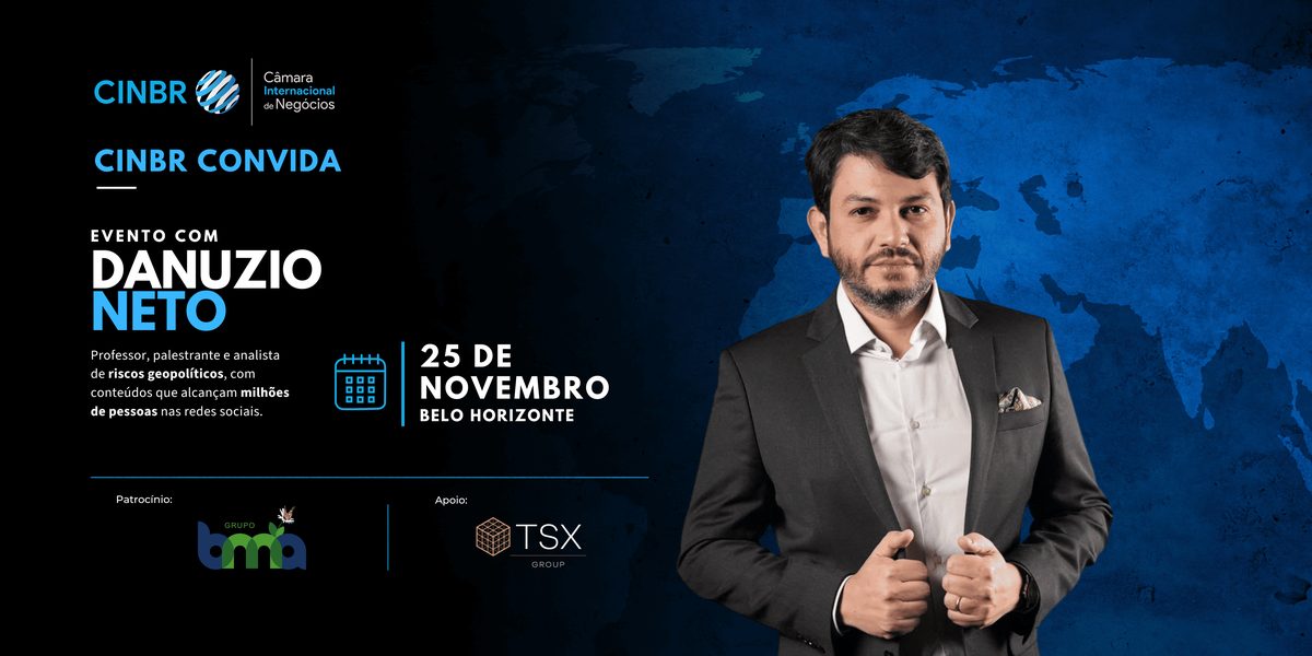 Imagem da fonte — CINBR Convida: Evento com Danuzio Neto