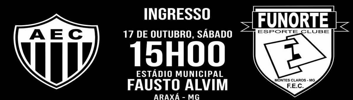 来源图片 — ARAXÁ ESPORTE CLUBE X FUNORTE (JOGO 28 5ª RODADA)