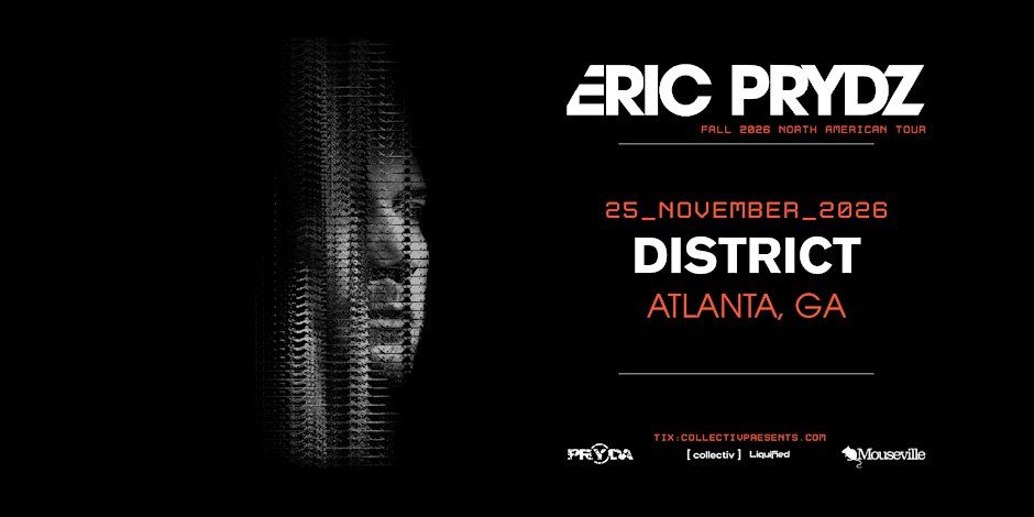 Source image — ERIC PRYDZ | Wednesday November 25th 2026