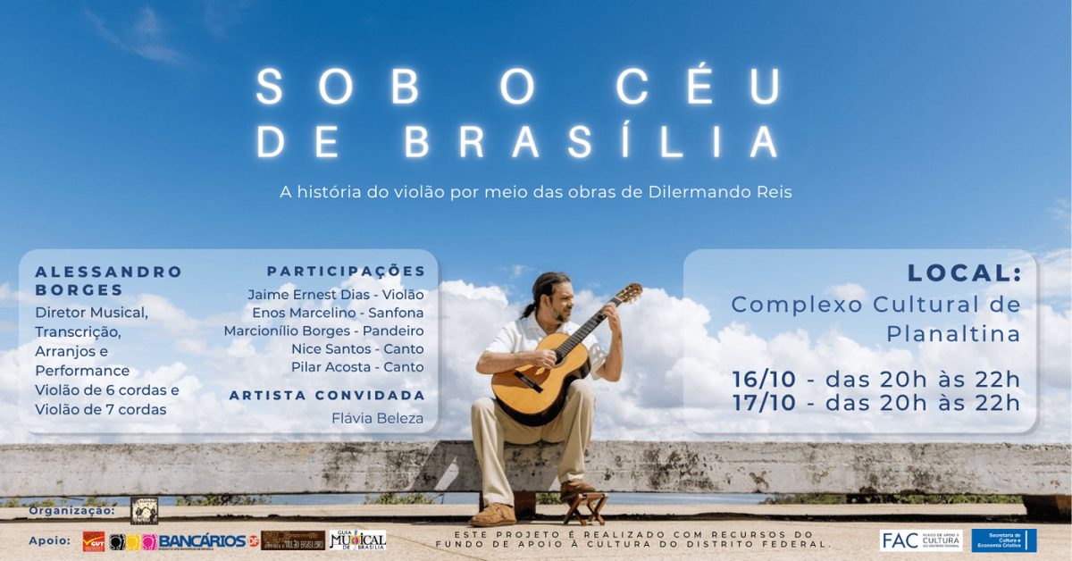Imagem da fonte — Planaltina - Sob o Céu de Brasília - a história do violão por meio das obras de Dilermando Reis