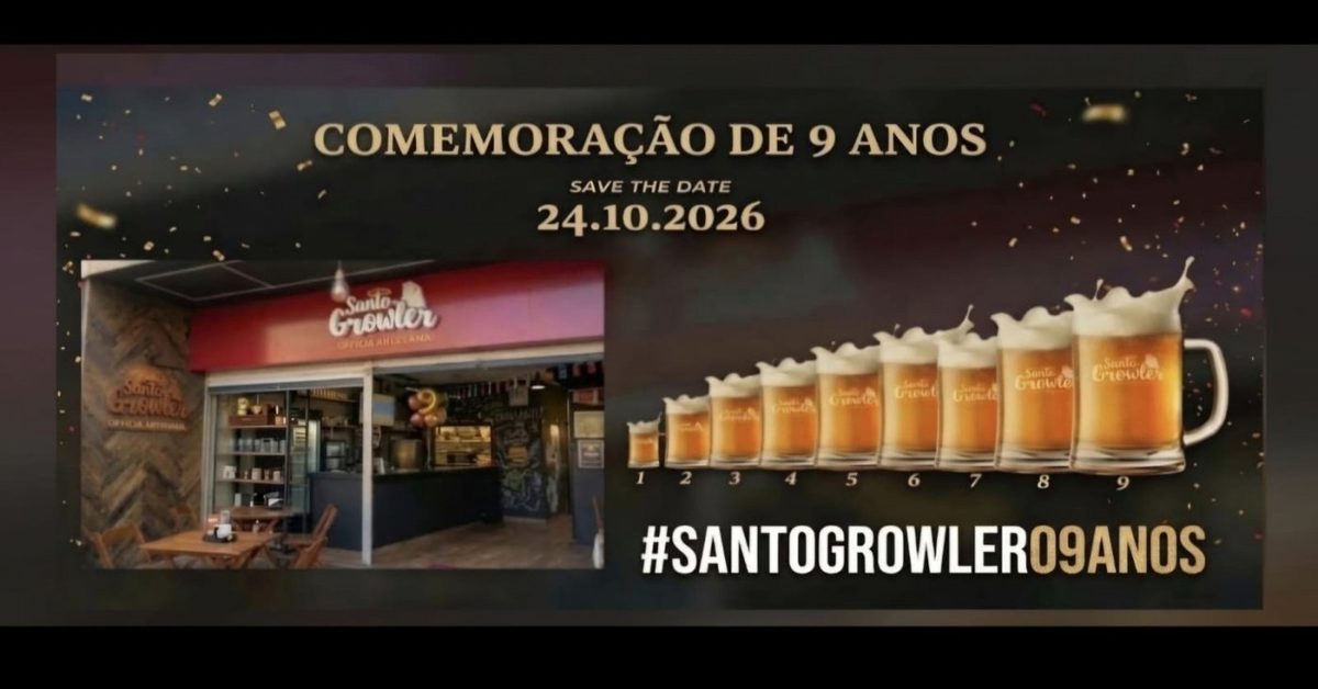 Bild der Quelle — Santo Growler - Aniversário de 9 anos
