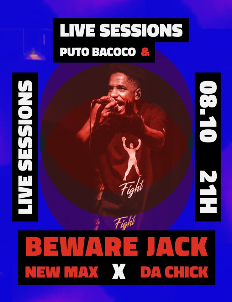 Imagem da fonte — Beware Jack convida New Max X Da Chick