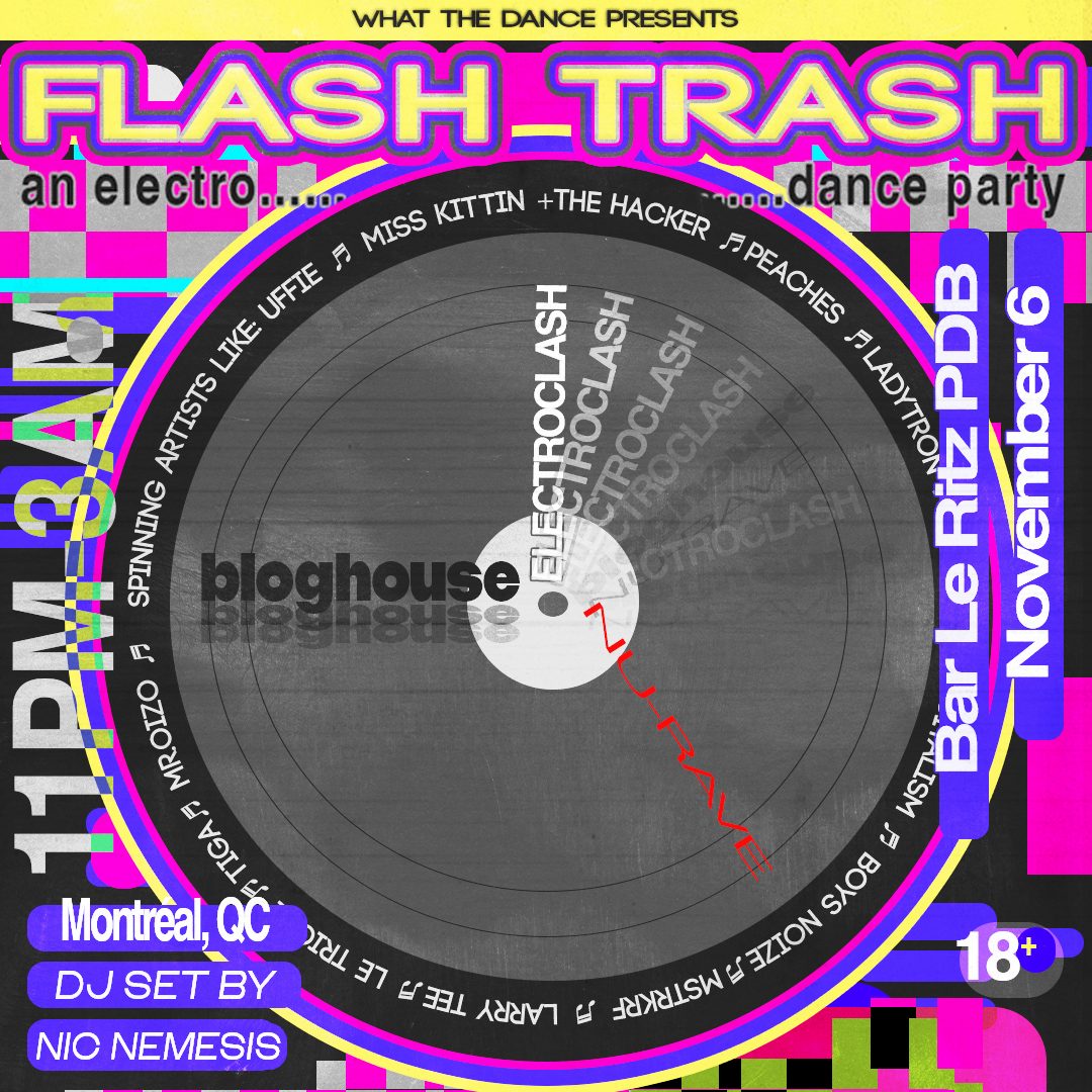 출처 이미지 — Flash Trash: electro dance party