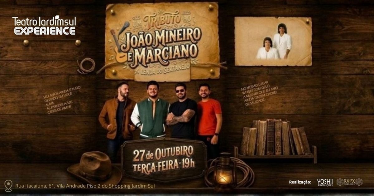 Immagine della fonte — João Mineiro & Marciano — Tributo