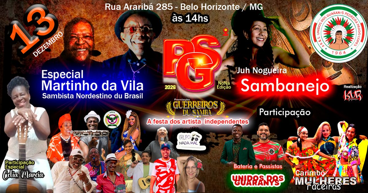 Imagem da fonte — PREMIAÇÃO GUERREIROS DU SAMBA NONA EDIÇÃO - ESPECIAL MARTINHO DA VILA
