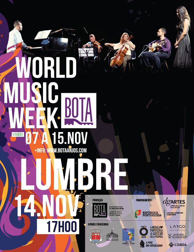 Imagem da fonte — Lumbre - V World Music Week - BOTA