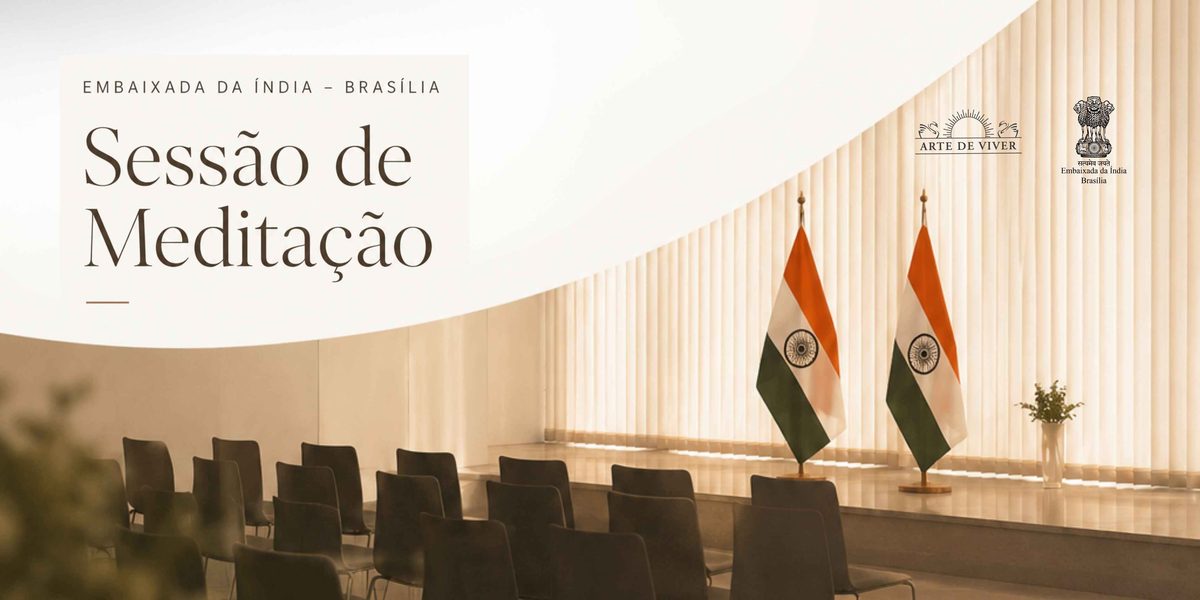 Imagem da fonte — Sessão de Meditação | Gratuito e Presencial em Brasília - Outubro