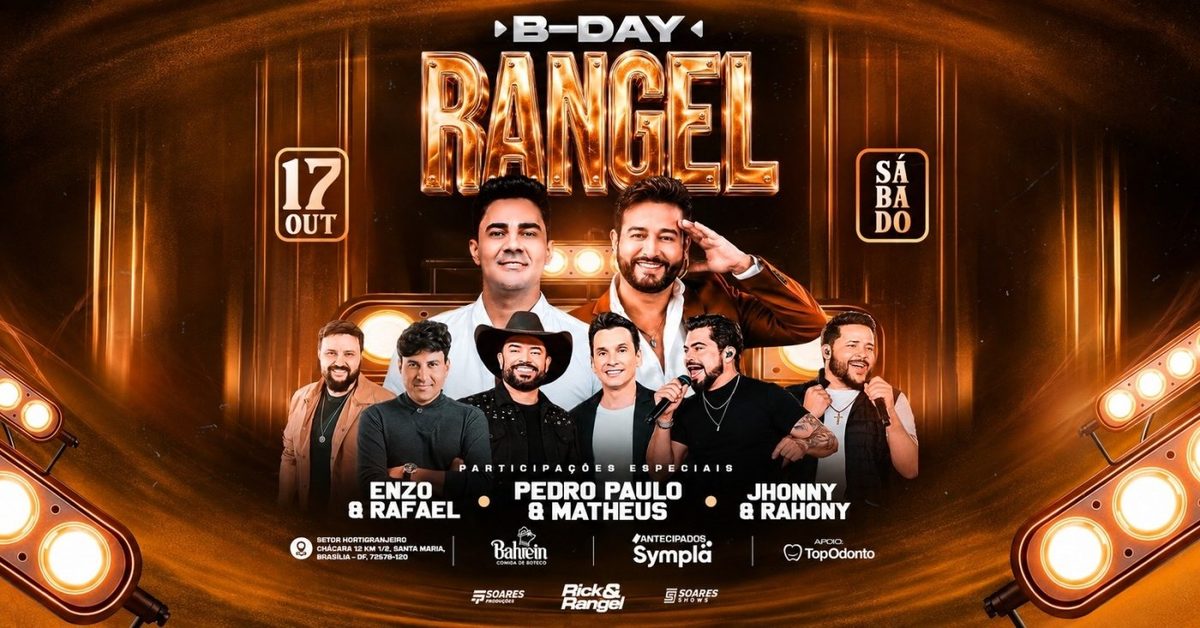 Imagem da fonte — Rick & Rangel no Bahrein | B-Day Rangel