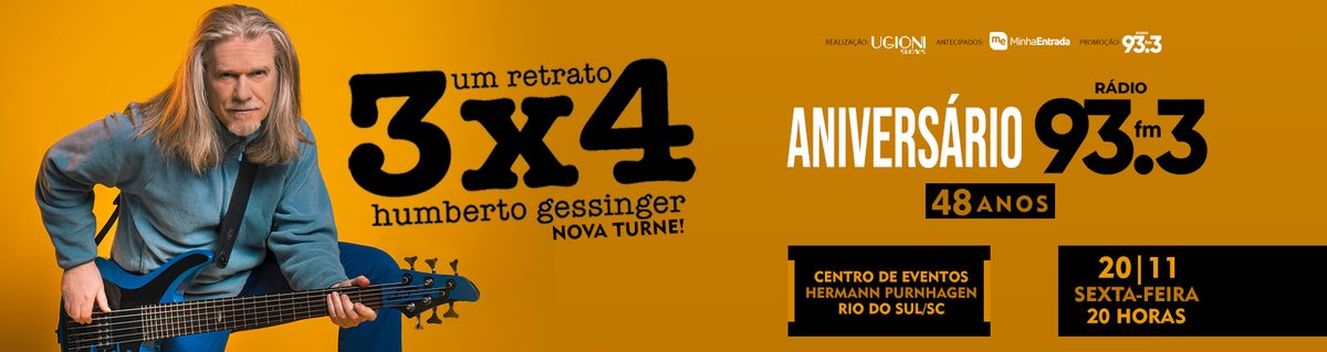 来源图片 — HUMBERTO GESSINGER - ANIVERSARIO RADIO 93.3 FM