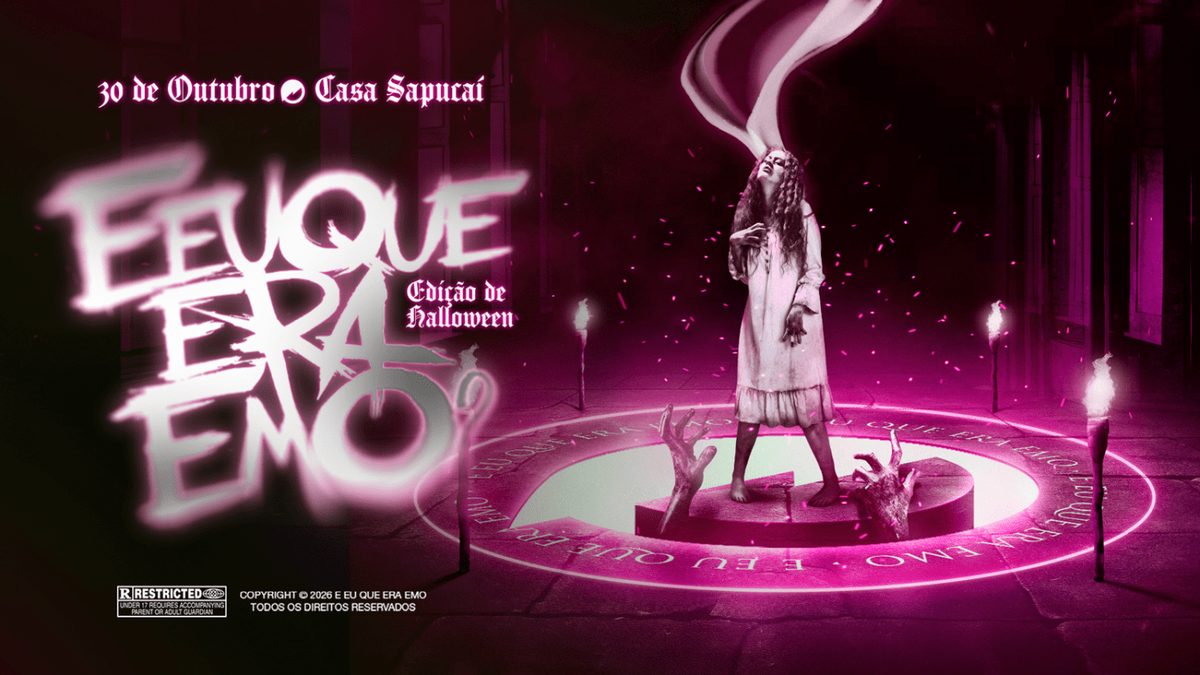 Bild der Quelle — E eu que era Emo? HallowEmo - Belo Horizonte | Casa Sapucaí