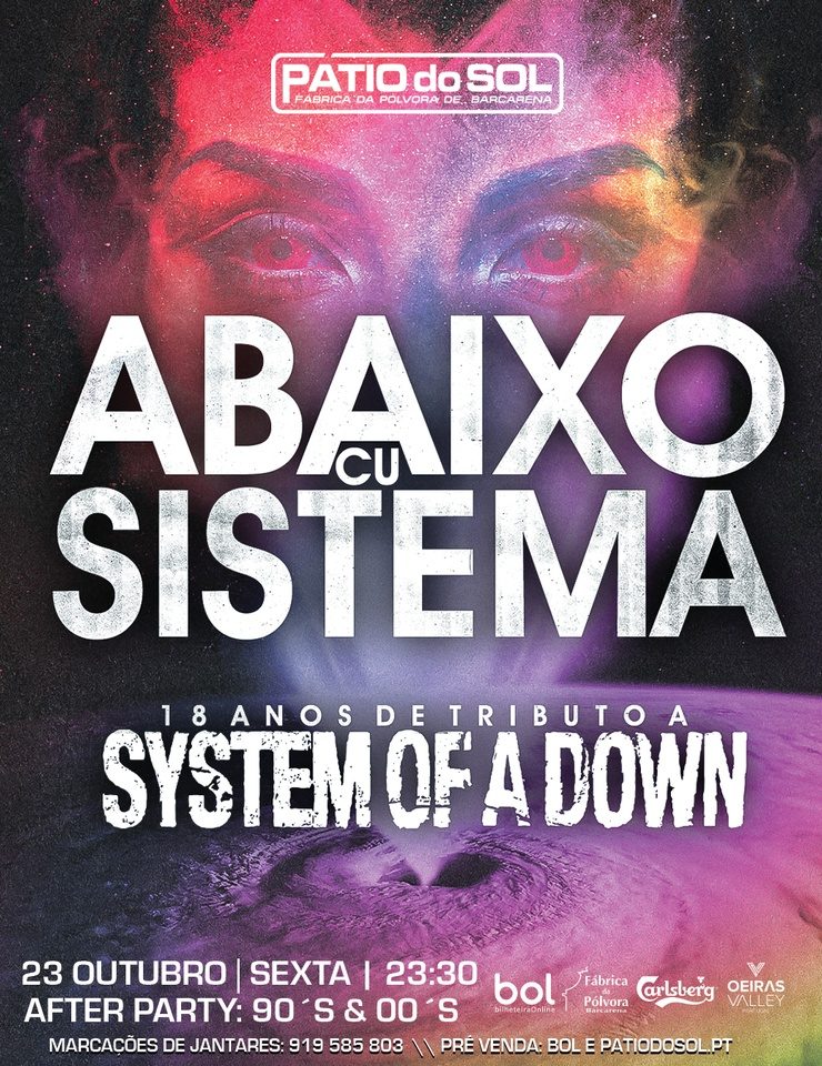 Source image — Abaixo Cu Sistema – Tributo System of a Down | After party: 90´s & 00´