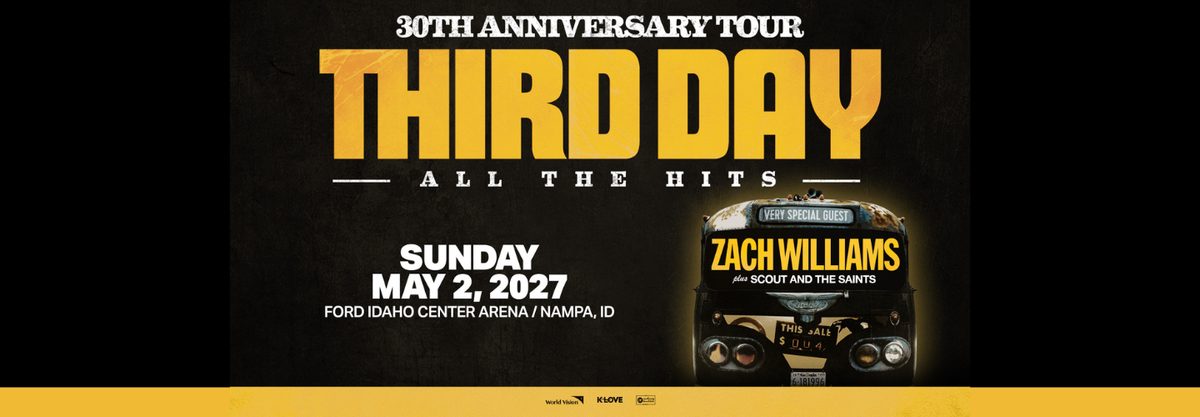 Imagem da fonte — Third Day 30th Anniversary Tour