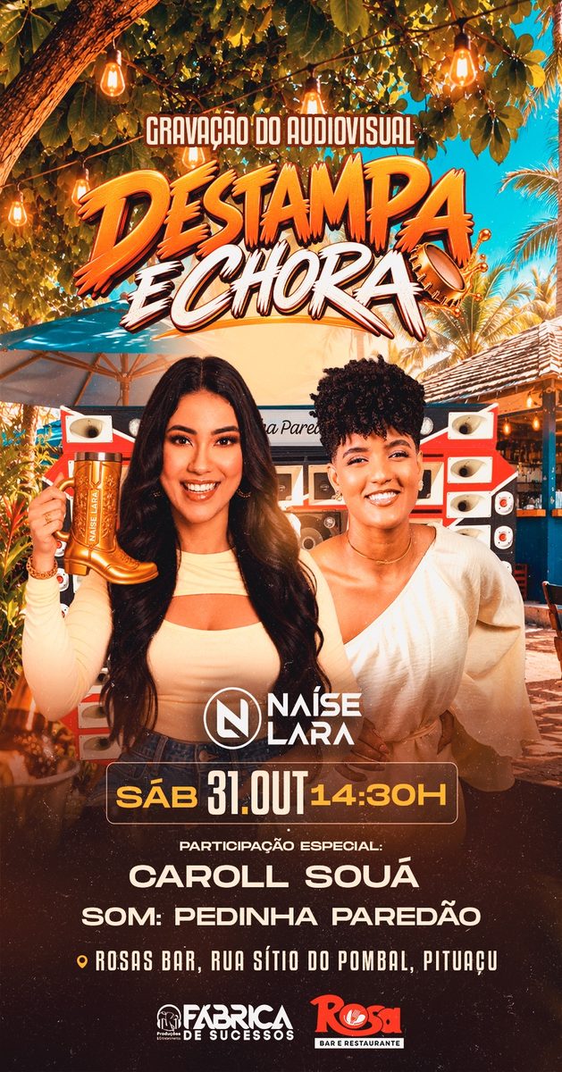 Imagem da fonte — AUDIOVISUAL DESTAMPA E CHORA - NAÍSE LARA