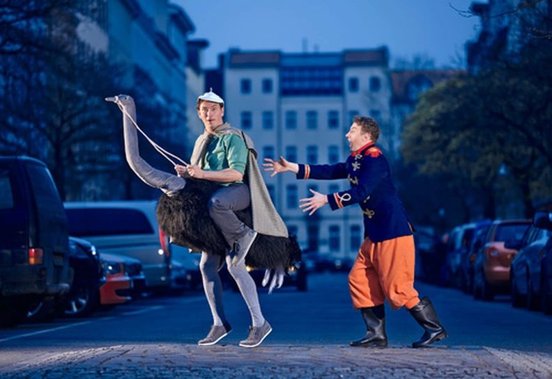 Afbeelding van de bron — Children's and Family Theater Coq au Vin - The thief in the circus