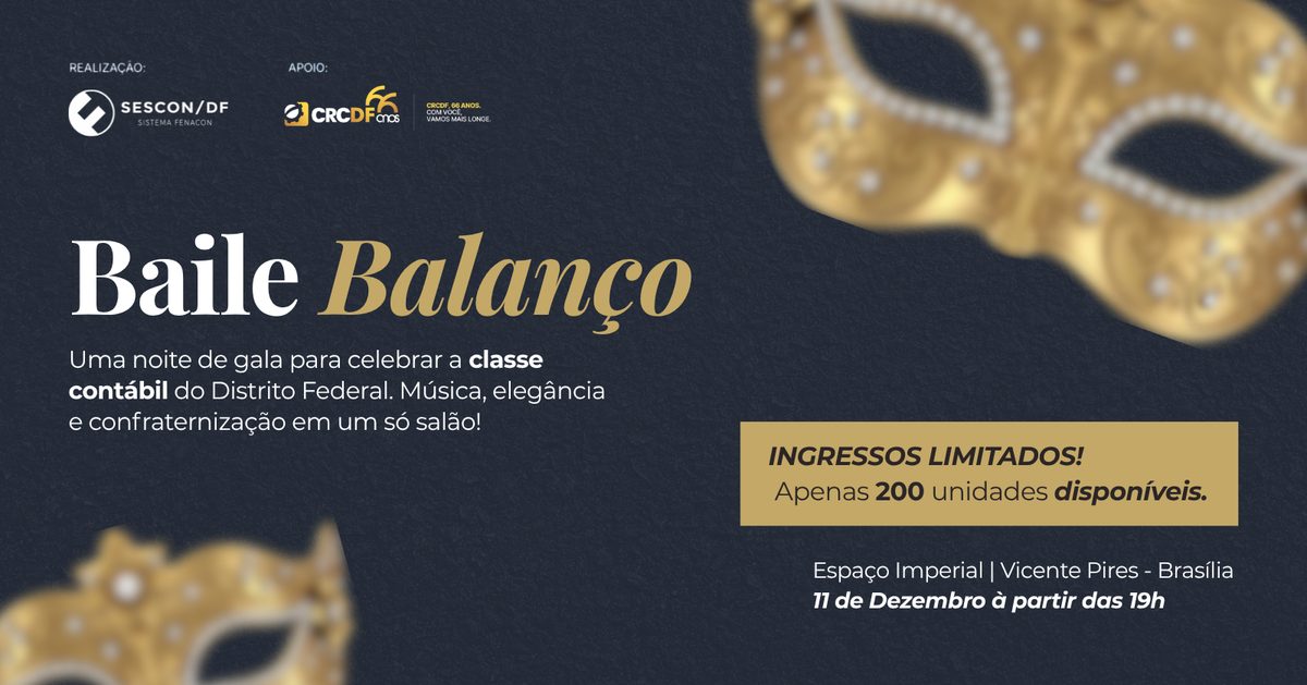 Imagem da fonte — Baile Balanço da Classe Contábil | 2026