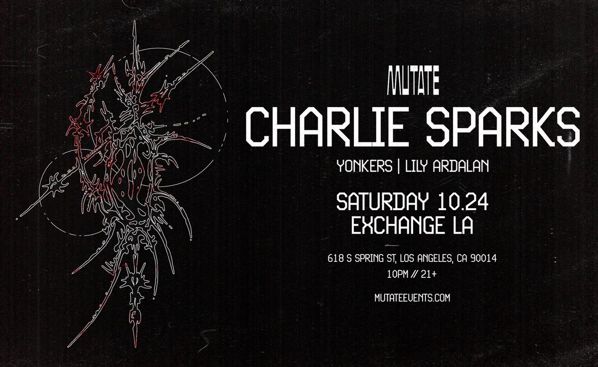 来源图片 — Charlie Sparks presented by Mutate