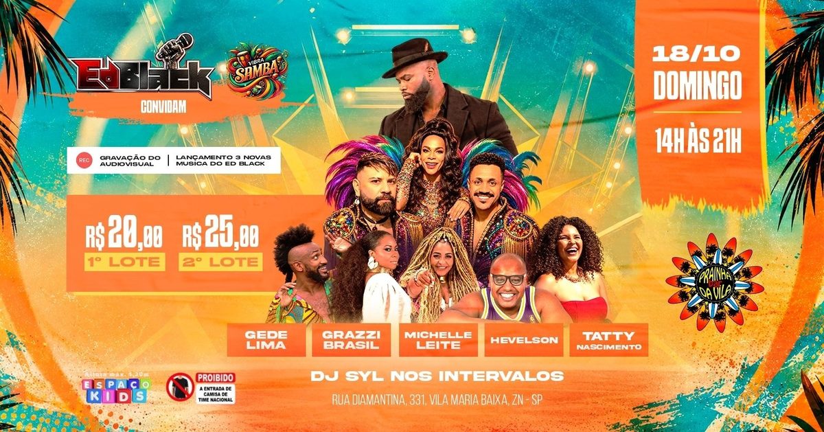 Bild der Quelle — Gravação do Audiovisual do Ed Black no Prainha da Vila!!! (18/10)
