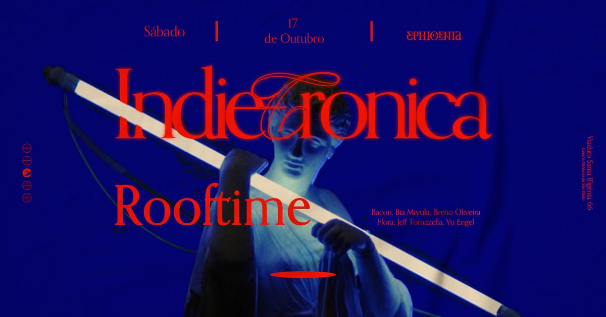 출처 이미지 — Indietrônica convida Rooftime @ Ephigenia