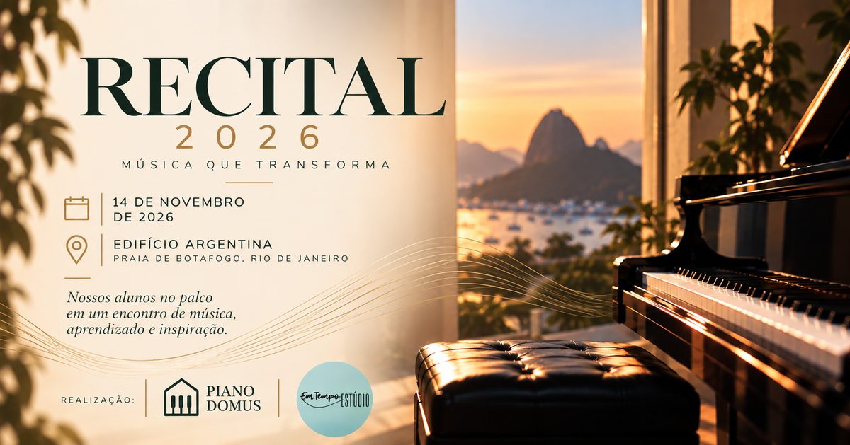 Source image — Recital dos alunos 2026 - Noite
