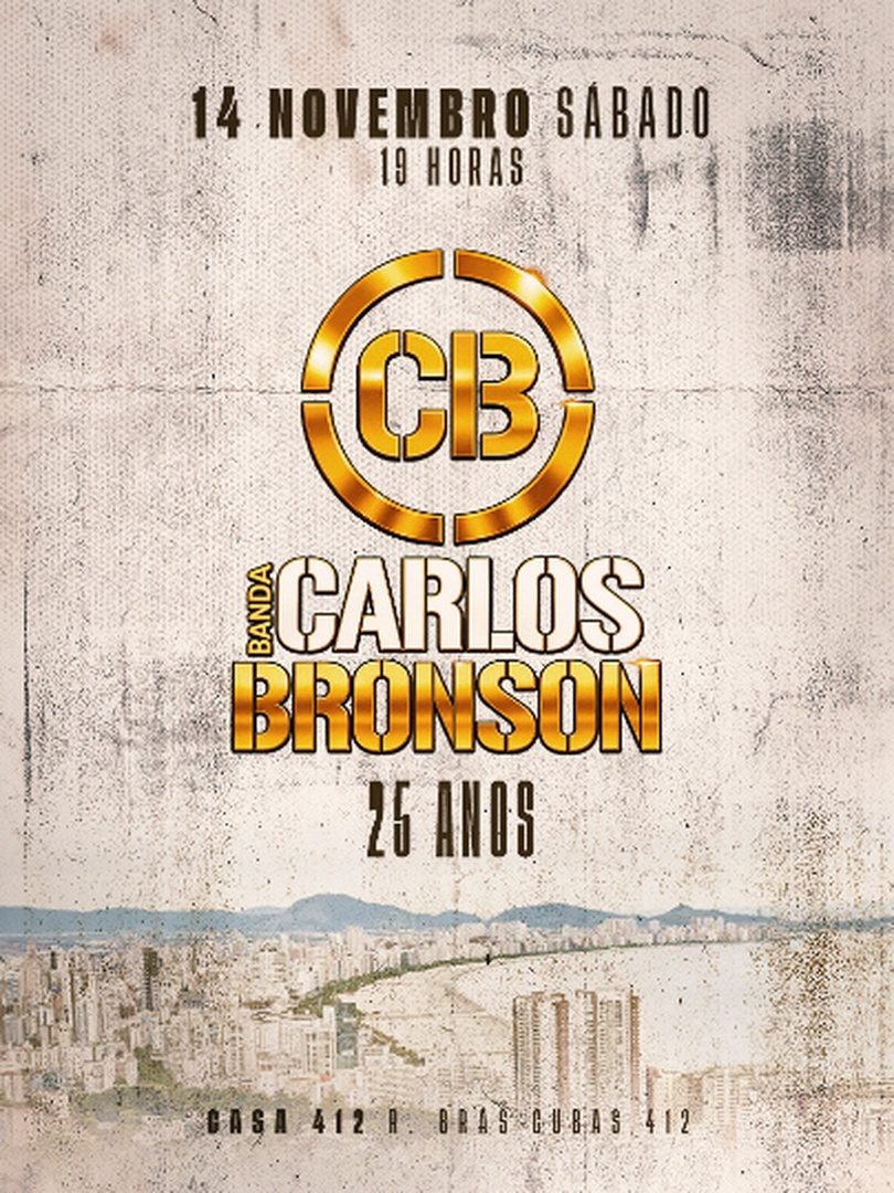 Imagem da fonte — CARLOS BRONSON - 25 anos