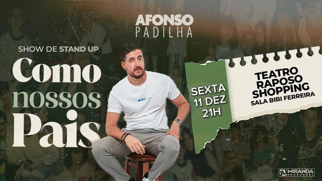 Bild der Quelle — Afonso Padilha - Stand Up Comedy no Teatro Raposo Shopping