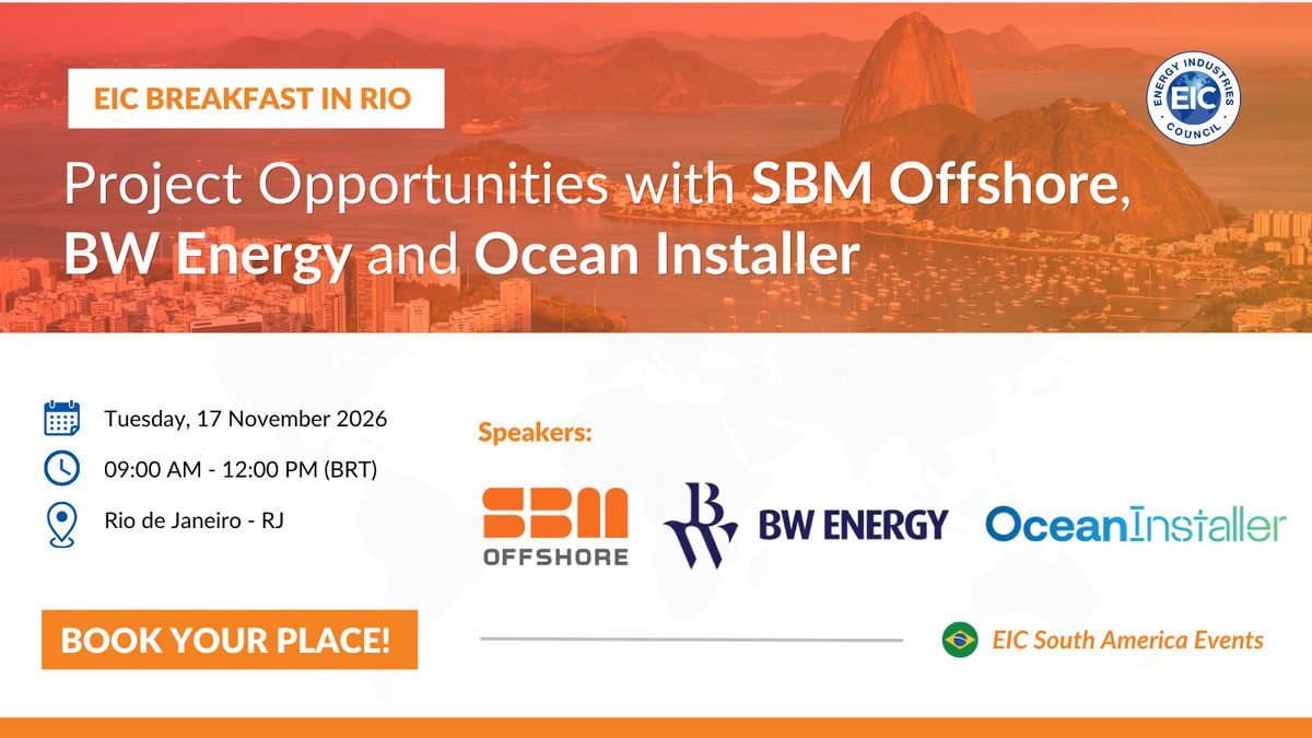 Imagem da fonte — Breakfast in Rio: Project Opportunities with SBM Offshore, BW Energy and Ocean Installer
