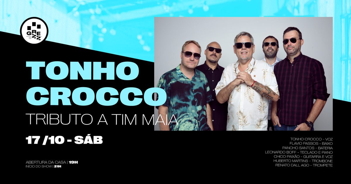 Imagem da fonte — Tributo a Tim Maia, com Tonho Crocco
