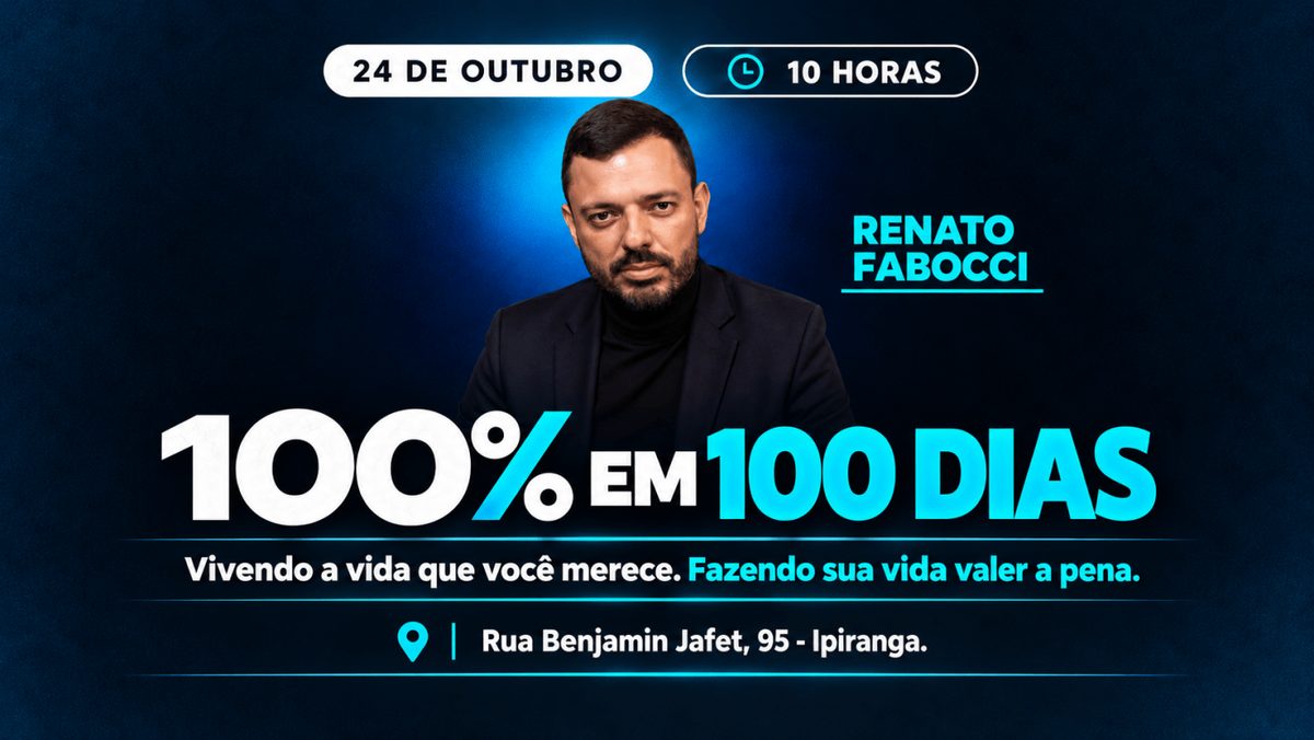 Imagen de la fuente — 100% em 100 dias.