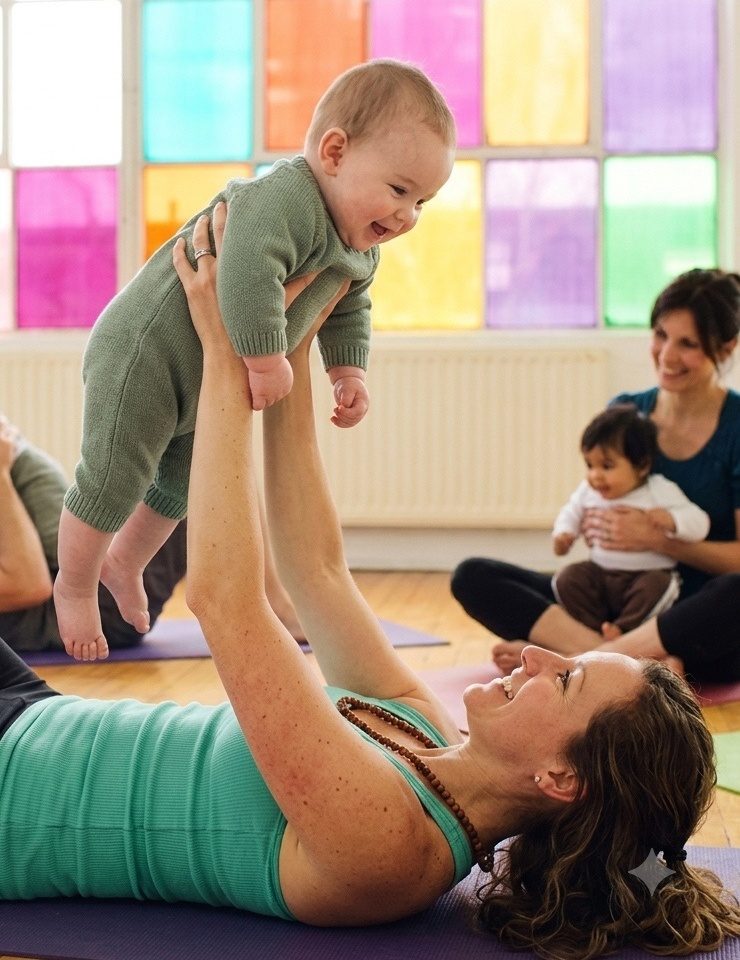 Imagem da fonte — YOGA E CONTOS PARA BEBÉS | Dia 05/12 | 16h