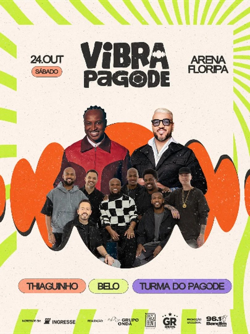 Imagem da fonte — Belo — Agenda de shows 2026/2027 — Vibra Pagode em Florianópolis