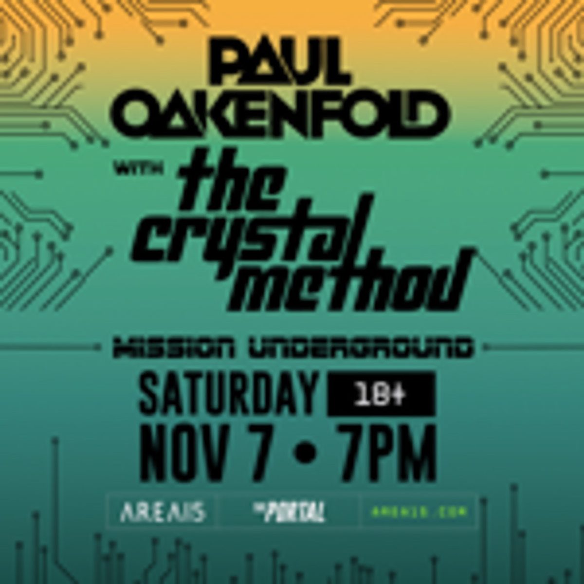 Bild der Quelle — Paul Oakenfold + The Crystal Method