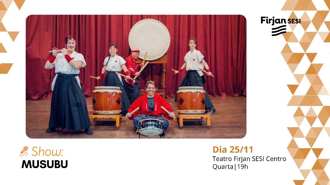 Imagen de la fuente — MUSUBU – Grupo Rio Nikkei Taiko