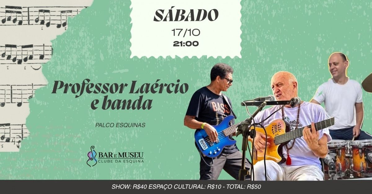 Bild der Quelle — SHOW DO PROFESSOR LAERCIO E BANDA - CLUBE DA ESQUINA
