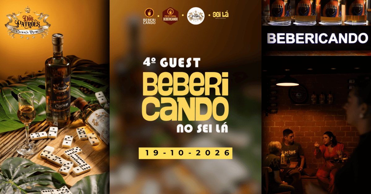 출처 이미지 — 4° Guest Bebericando no Sei lá convida: Cachaça dos Patrões