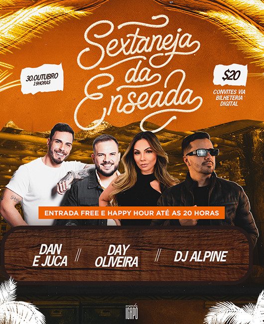 Immagine della fonte — Sextaneja Da Enseada Com Dan E Juca, Dj Alpine E Day Oliveira