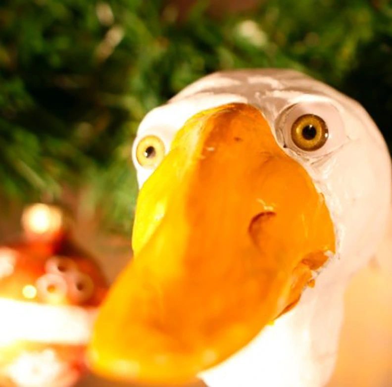 출처 이미지 — The Christmas Goose Auguste