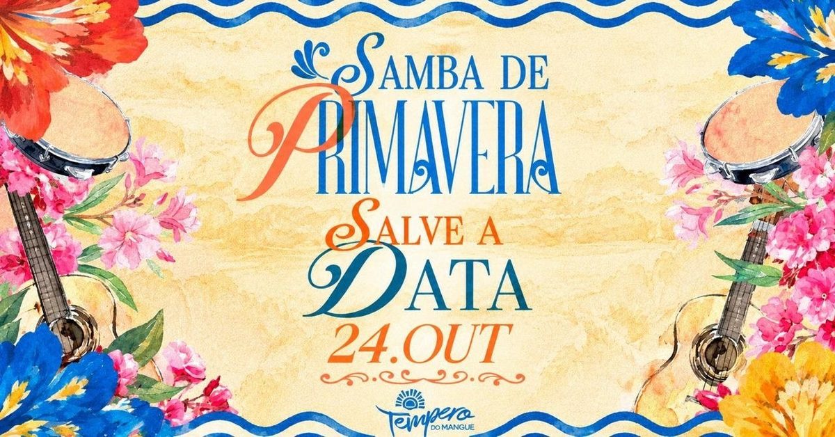 Imagen de la fuente — Pagode no Paraíso: Samba de Primavera! c/ Gabi Nunes, Dani Falcão e Nelsinho QDS