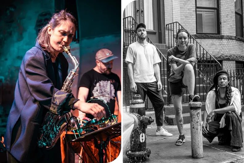 Imagem da fonte — jazzexzess w/ Luise Volkmann’s Punk-Jazz-Projekt + vehicle/passenger